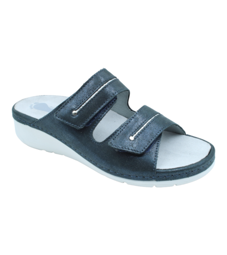 SOFTFLEX כפכף נוחות 2 סקוטשיםרפידה נשלפת כחול כהה 859698