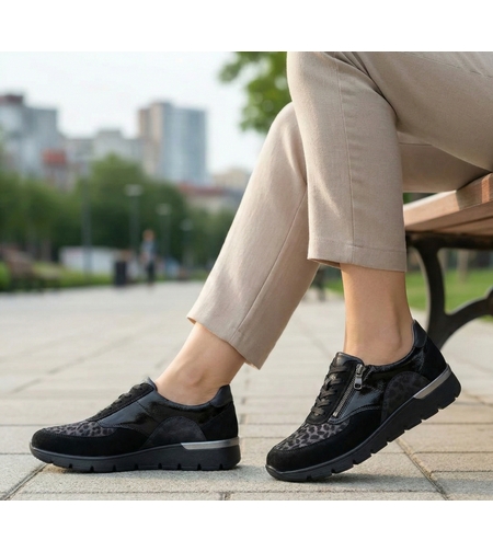 Waldläufer 626K02 - דגם Ramona נעל הליכה לנשים לרגל רחבה עד מידה 43