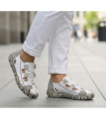 סנדל נוחות לנשים אנטומי Rieker דגם L0325-80 עד מידה 42