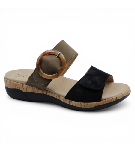 Fly Flot כפכף נוחות לנשים דגם 9050018 שחור