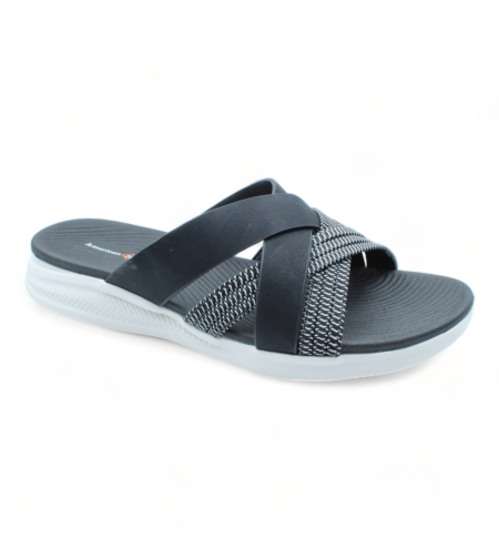 Americn Flex כפכף נוחות X נח במיוחד FORT שחור