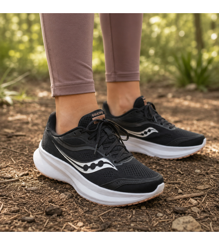 Saucony ספורט נשים COHESION 18 WIDE שחור
