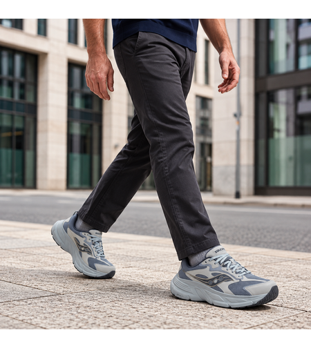 Saucony Procyon Max - נעלי ריצה והליכה לגברים עם ריפוד מקסימלי