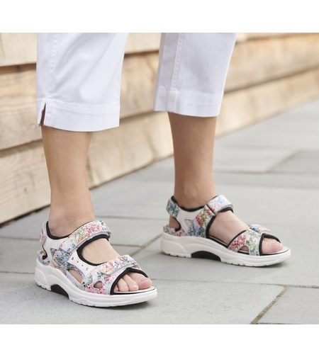 WALDLAUFER סנדל דינמיק אורטופדי 707002 פירחוני