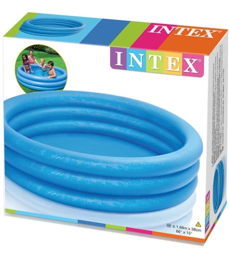 בריכת ילדים כחולה 3 קומות מתנפחת 168X38 ס