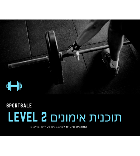 תוכנית אימונים למתאמנים פעילים LEVEL 2