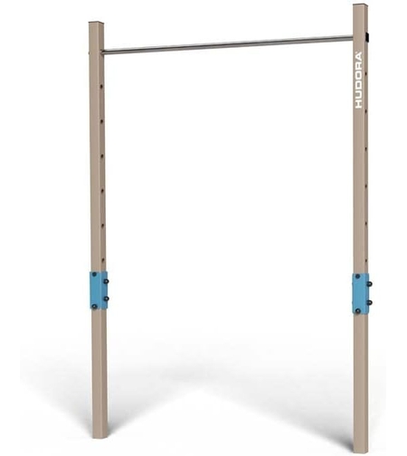 בר התעמלות אופקי יחיד לחצר HUDORA – מתקן מתח איכותי ועמיד לכל המשפחה