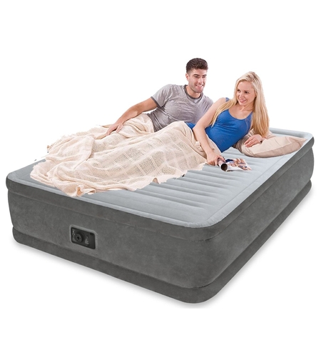 מזרן זוגי DURA BEAM דגם 64414 מבית INTEX עם משאבה מובנית