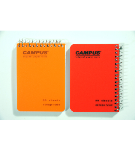 פנקס קמפוס PP A6 ספירלה למעלה