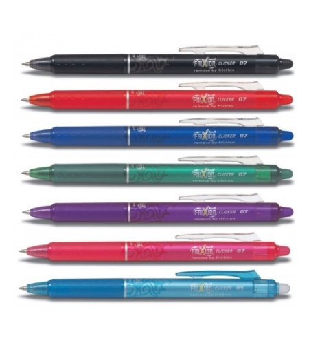 PILOT עט מחיק לחצן FRIXION CLICKER 0.7
