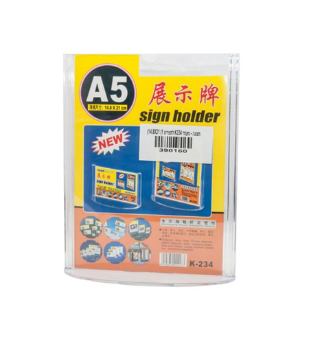 UNI מעמד תצוגה לתפריט A5