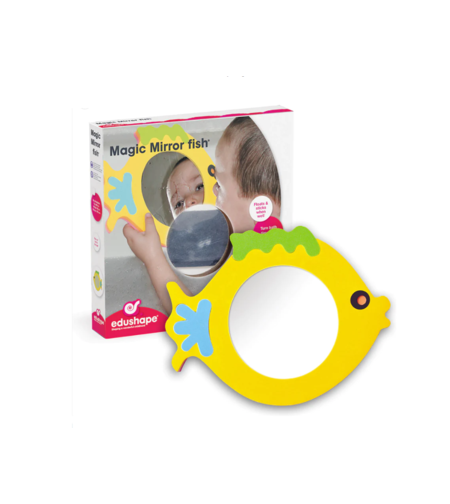 מראת קסם לאמבטיה דג