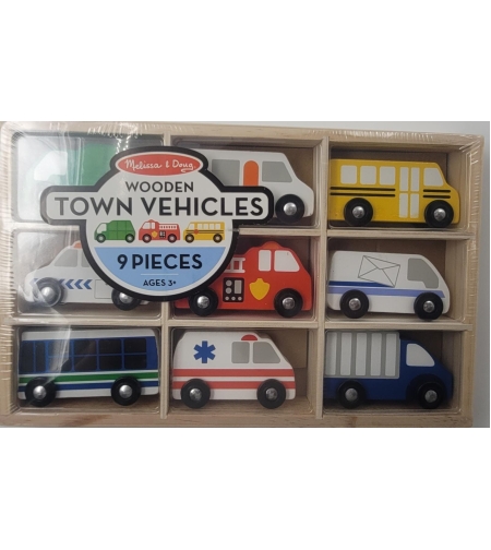 מליסה ודאג סט רכבים עירוני מעץ