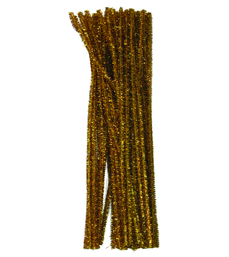 50 מנקה מקטרות מתכתי זהב