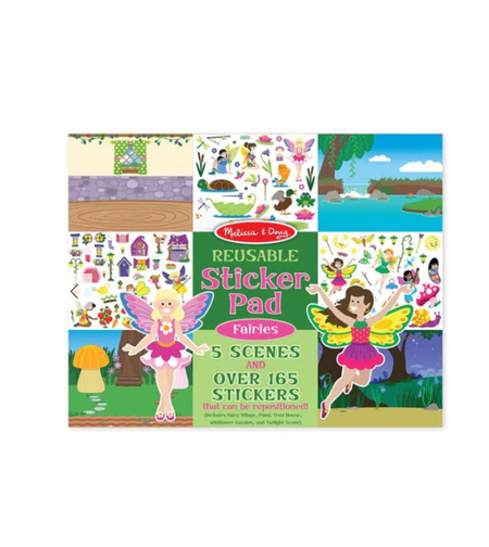 מליסה ודאג חוברת מדבקות פיות