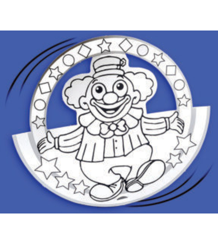 ליצן מתנדנד ליצירה 36 יח'