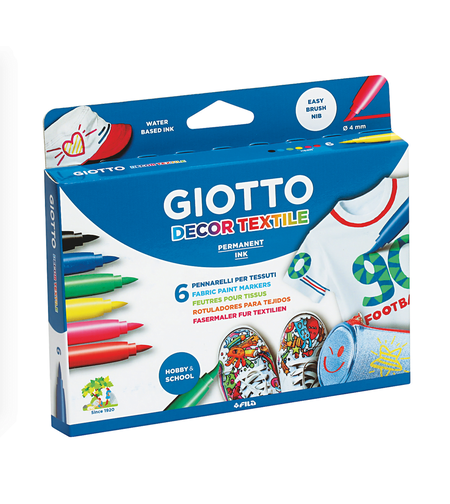 צבעי בד GIOTTO TEXTILE 6