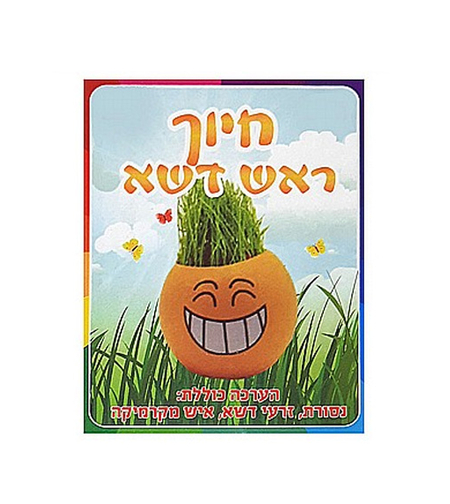 ראש דשא חייכן - בכלי קרמיקה