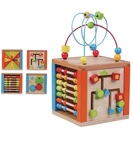 קוביית פעילות + מבוך