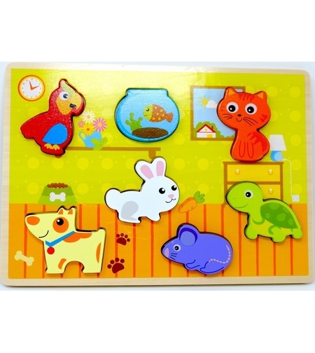 פאזל תלת מימדחיות מחמד