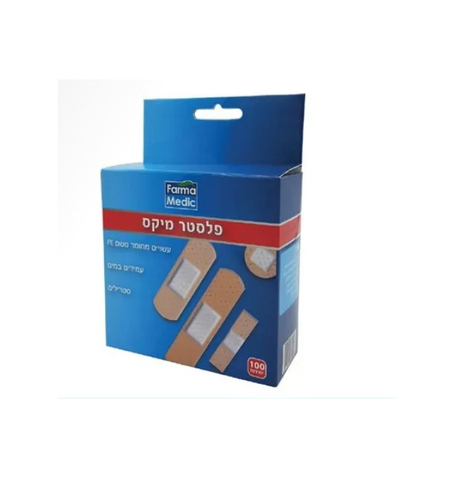 פלסטרים מיקס 100 יח'