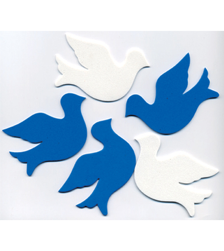 חיתוכי סול יונה כחול לבן