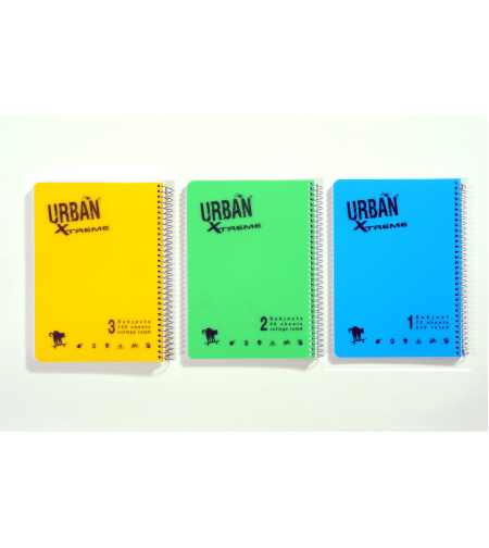 מחברת ספירל אורבן שורה נושא 1 A5