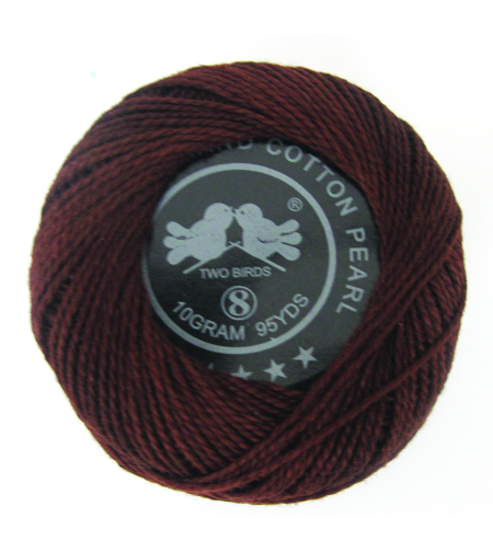 חוט רקמה צבע חום