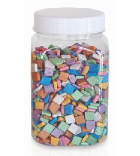 אבני פסיפס מתכתי צבעוני 1 ק'ג