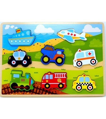 פאזל תלת מימד כלי תחבורה