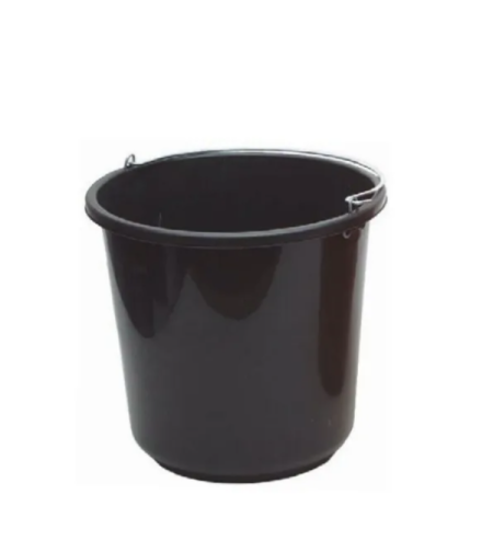 דלי 10 ליטר שחור