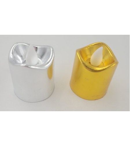 נר לד כסף/זהב