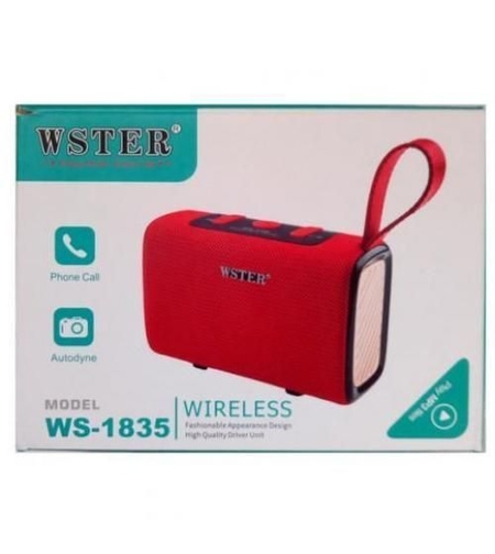 רמקול אלחוטי ביתי WSTER WS-1835