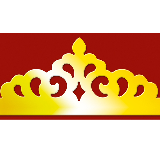 כתר מלכה זהב 1/18