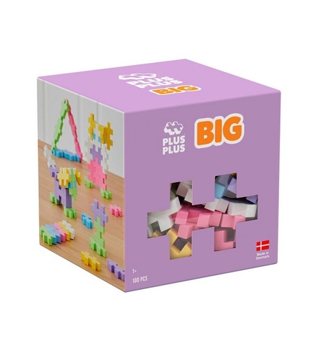פלוס פלוס ביג 100 חלקים גדולים - פסטל