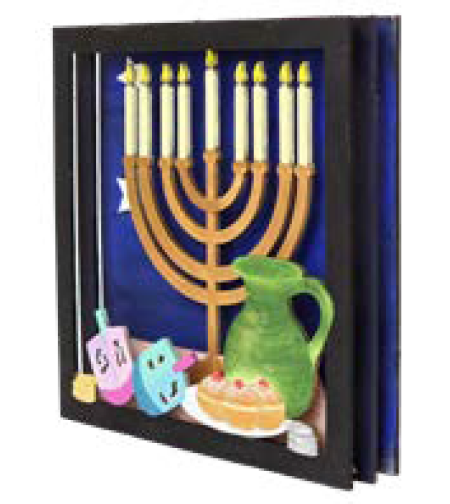 תמונת עומק חלון חנוכה