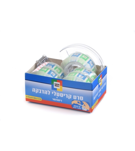 סלוטייפ 18/25 5 + דיספנסר