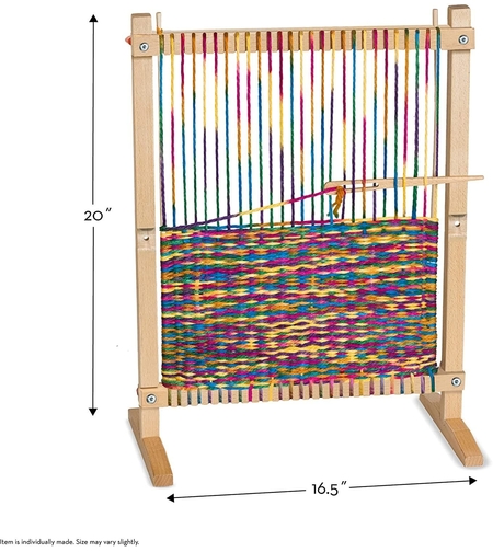 נול אריגה מעץ לילדים