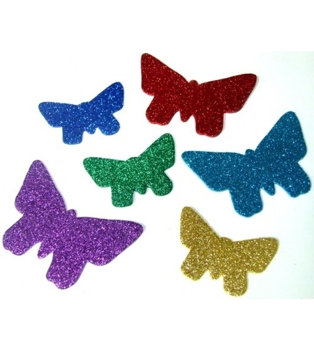 גזירות סול נוצץ פרפרים   GL