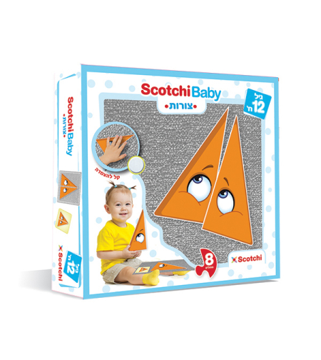 סקוצ'י פאזל הראשון שלי-צורות