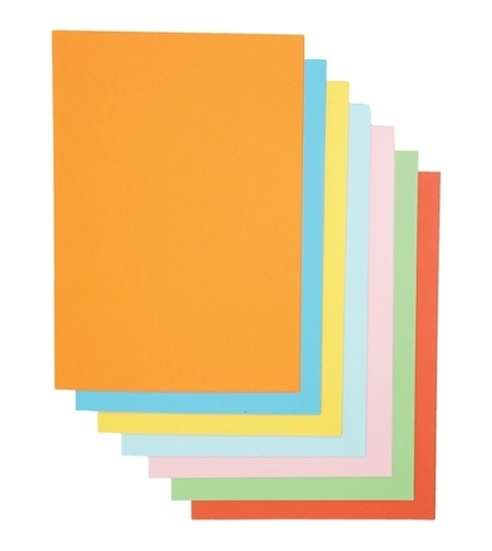 בריסטול A4  צבעוני  140 יחידות 14 גוונים שונים