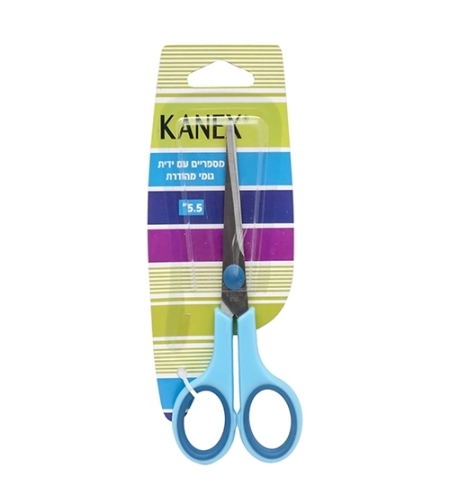 מספריים 5.5 ידית גומי מהודרת