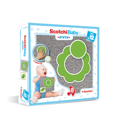 סקוצ'י פאזל הראשון שלי-צבעים