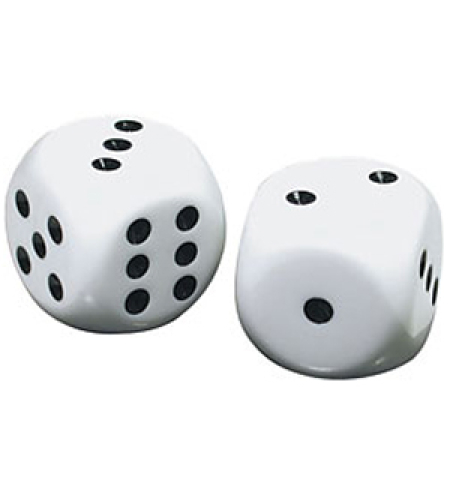 קוביית משחק  גדלים שונים