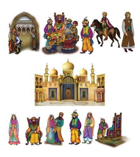 המחשה סיפור המגילה + ארמון GL