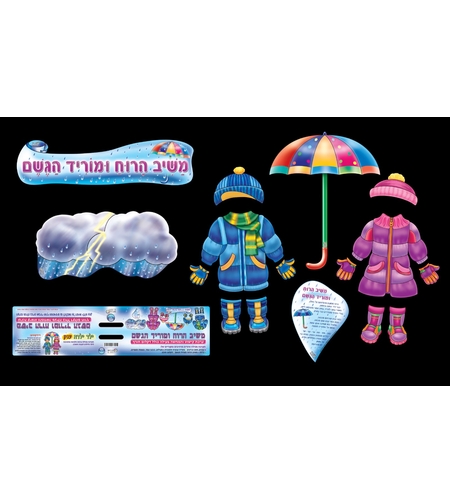 משיב הרוח ומוריד הגשם המחשה פעילה