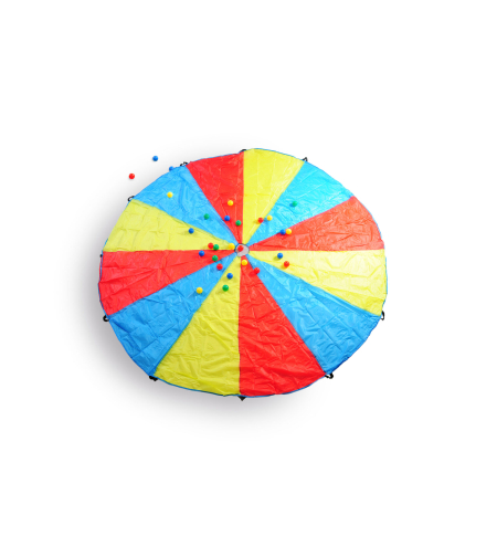 מצנח הפעלה 3 מטר + 24 כדורים