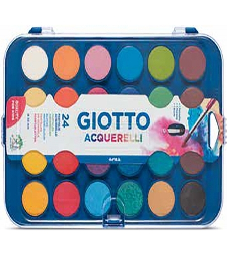 צבעי מים 24 גוונים - ג'יאוטו אקוורלי