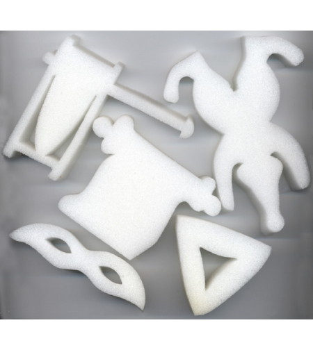 חותמות ספוג סמלי פורים