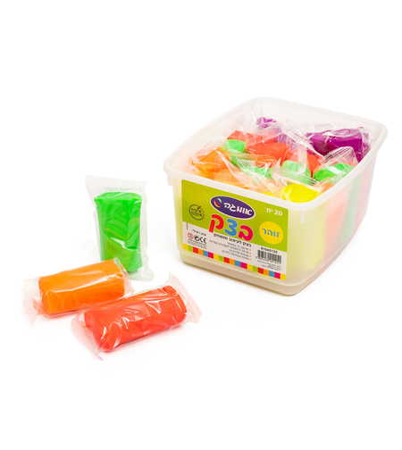 בצק אומגה זוהר 20 יחידות 70 גרם כל יחידה